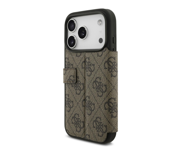 Guess Book 4G Metal Logo do iPhone 17 Pro brązowy - 1365517 - zdjęcie 5